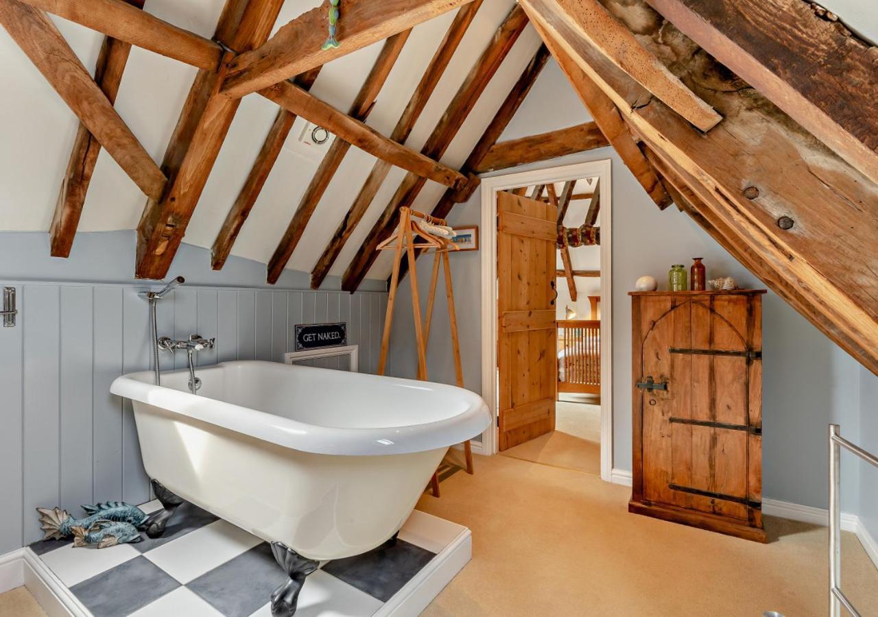 Bathroom and heated mirror