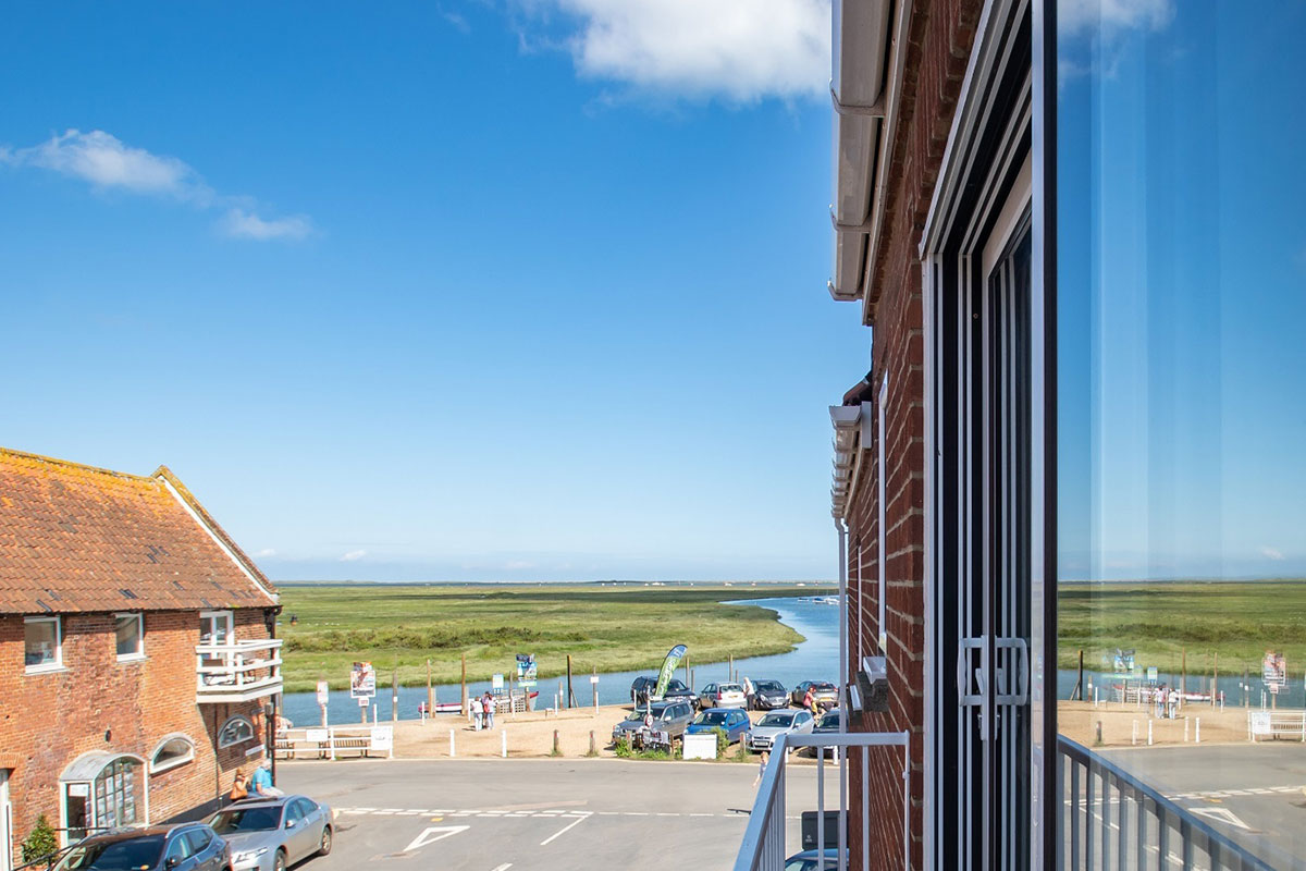 View to the Quay & Blakeney Point beyond